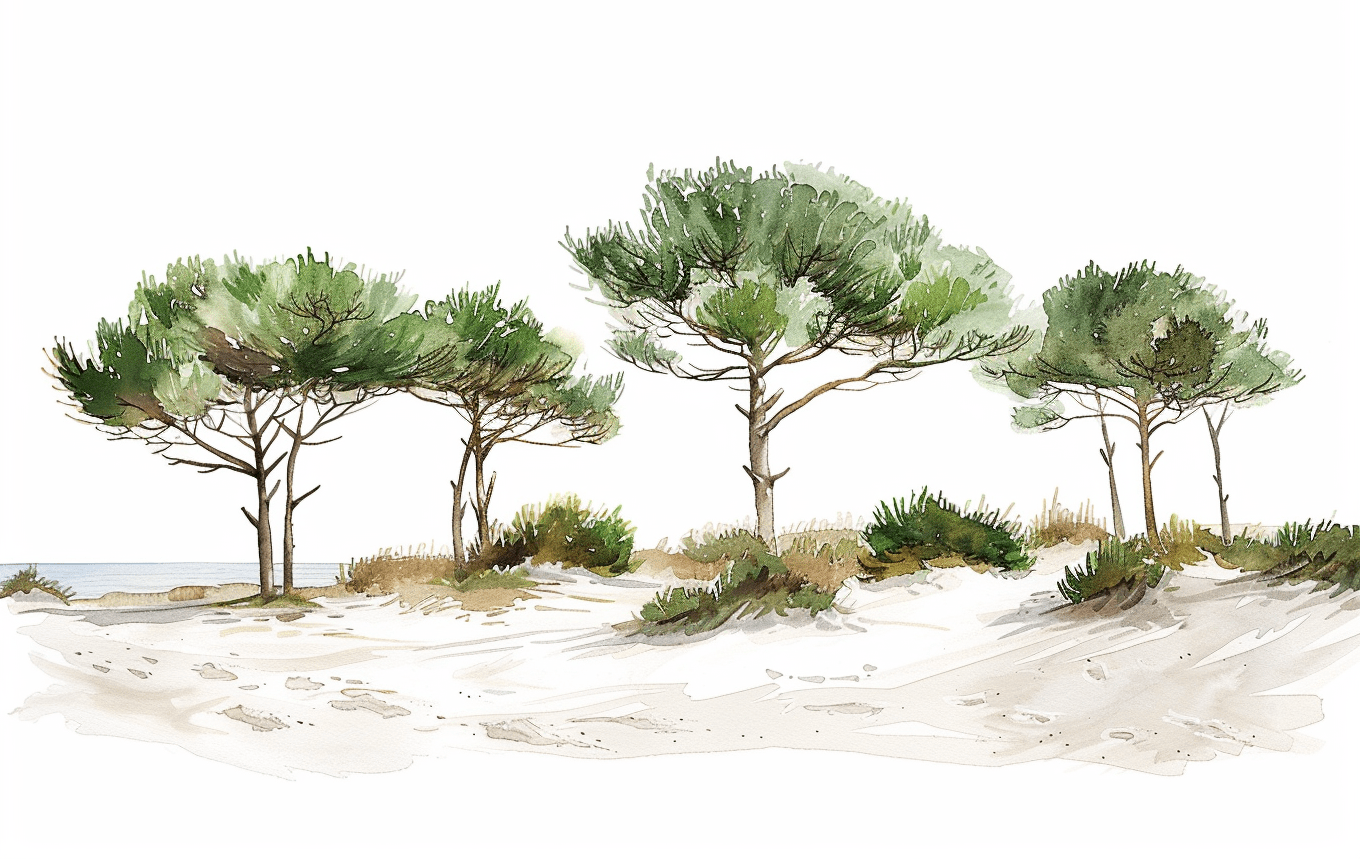 Les Pins de la Plage