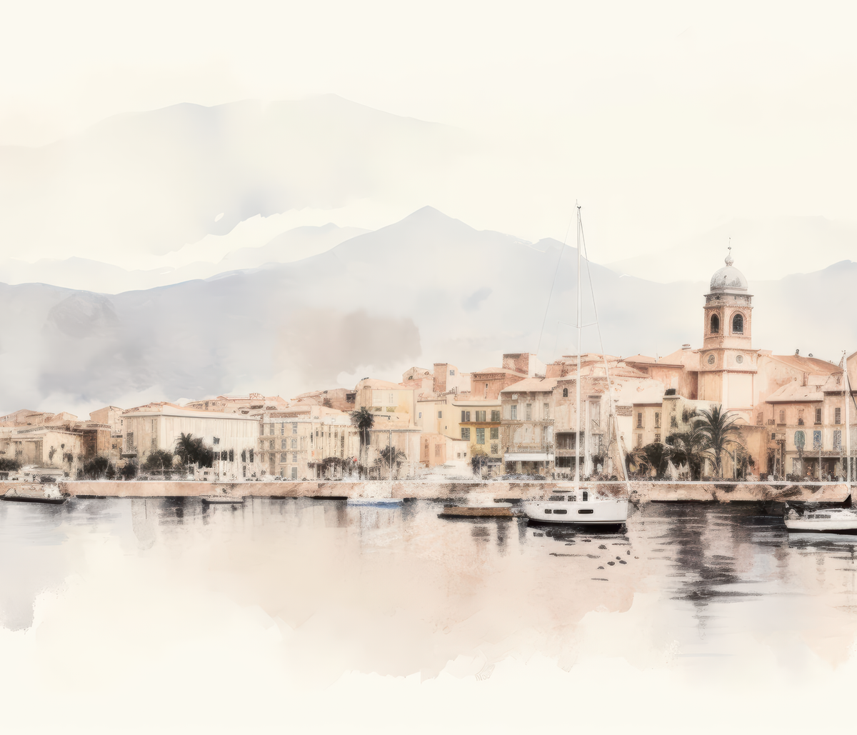 Un port en Corse