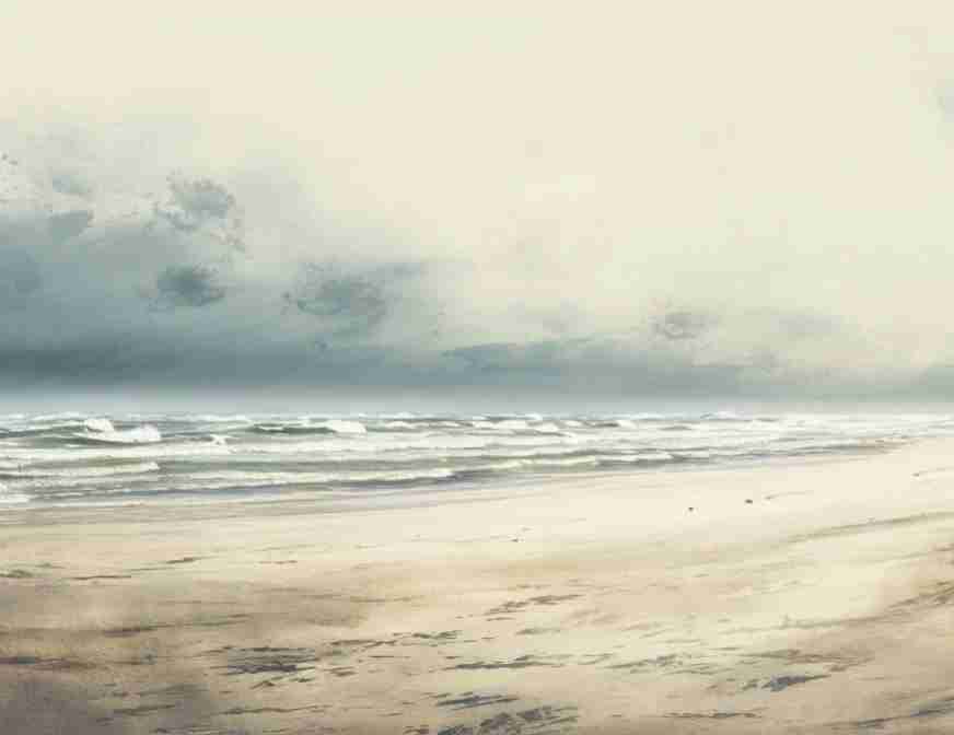 Douces vagues - Illulart: Papier peint panoramique