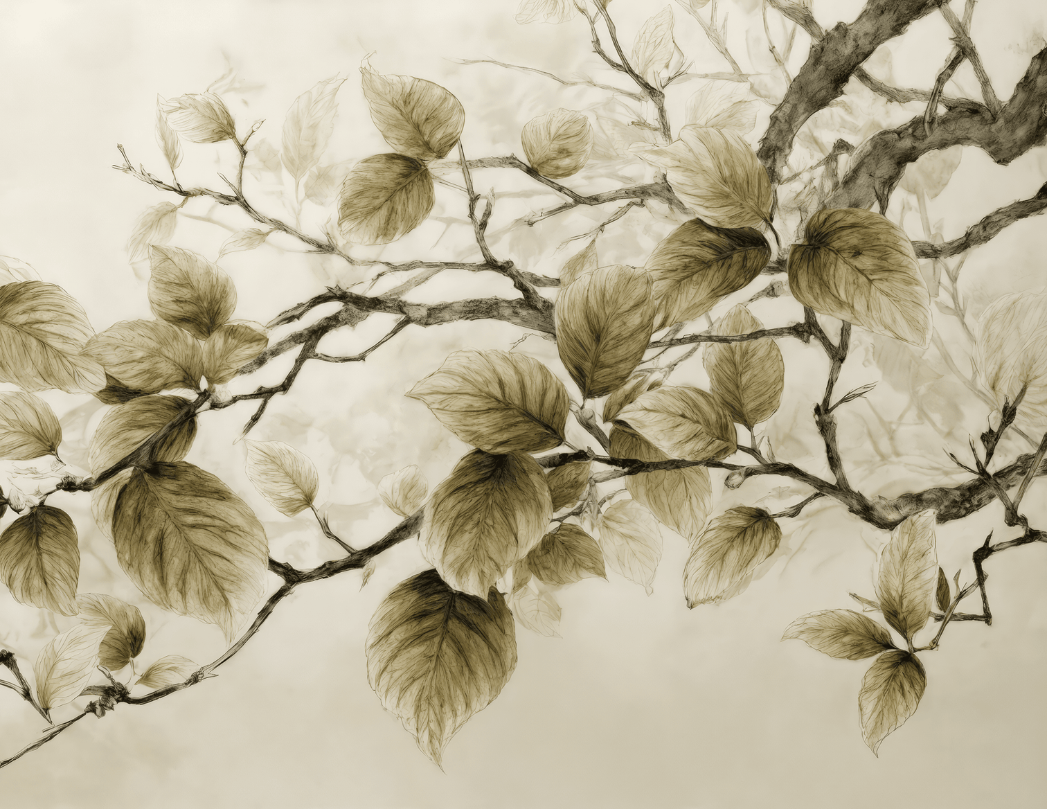 Douceur de l’arbre - Illulart: Papier peint panoramique