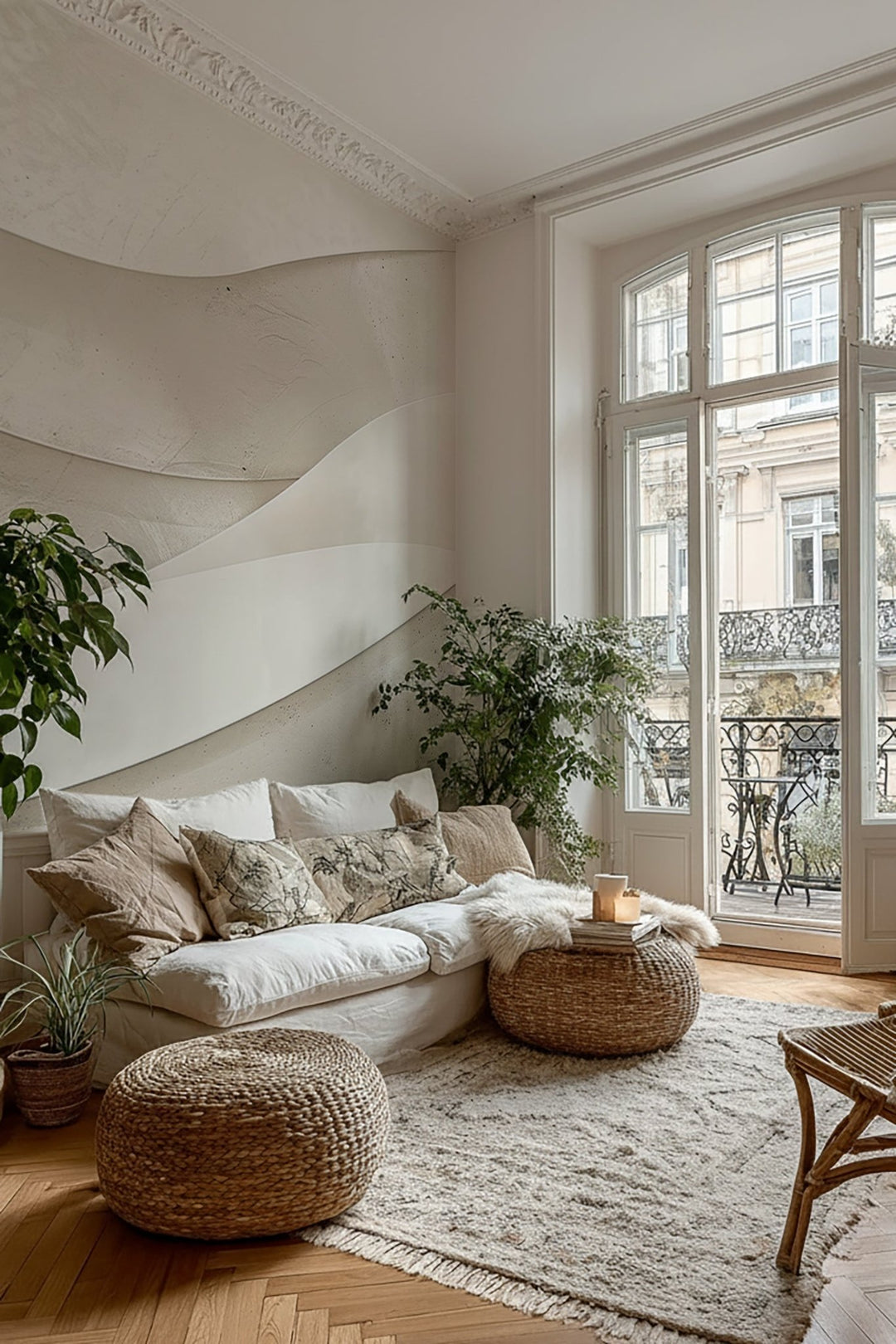 Douceur Désertique - Papier Peint Panoramique Dunes de Sérénité - Illulart: Papier peint panoramique