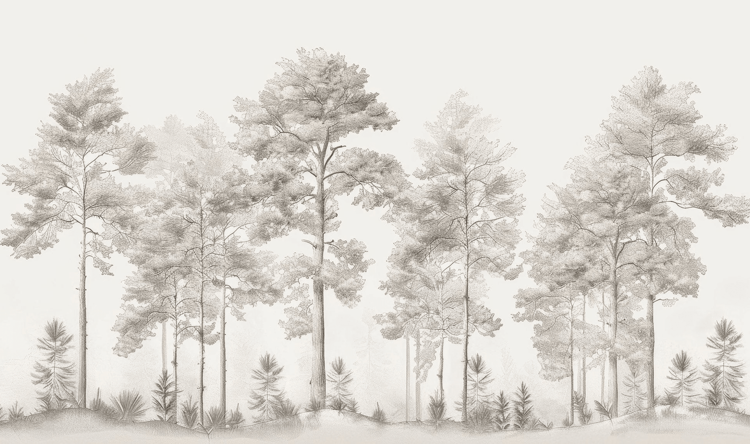 Douceurs des bois - Illulart: Papier peint panoramique