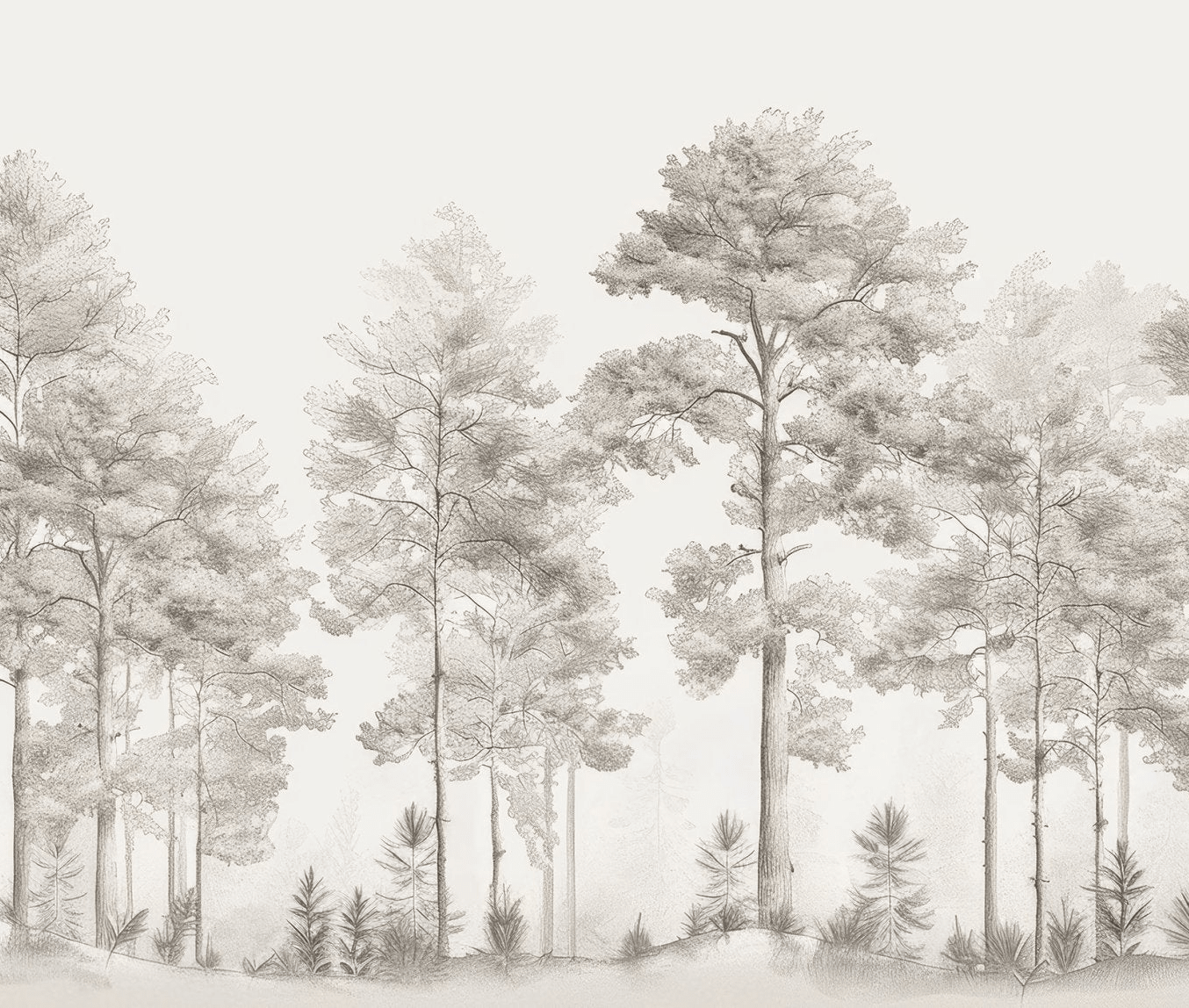 Douceurs des bois - Illulart: Papier peint panoramique
