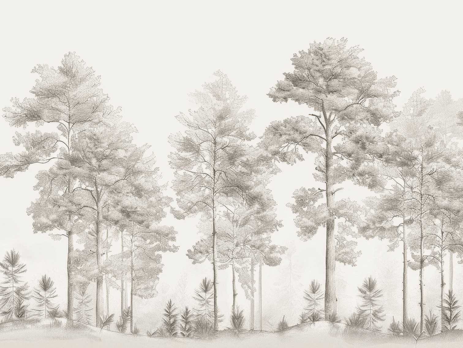 Douceurs des bois - Illulart: Papier peint panoramique