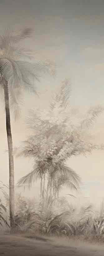 Doux palmiers - Illulart: Papier peint panoramique