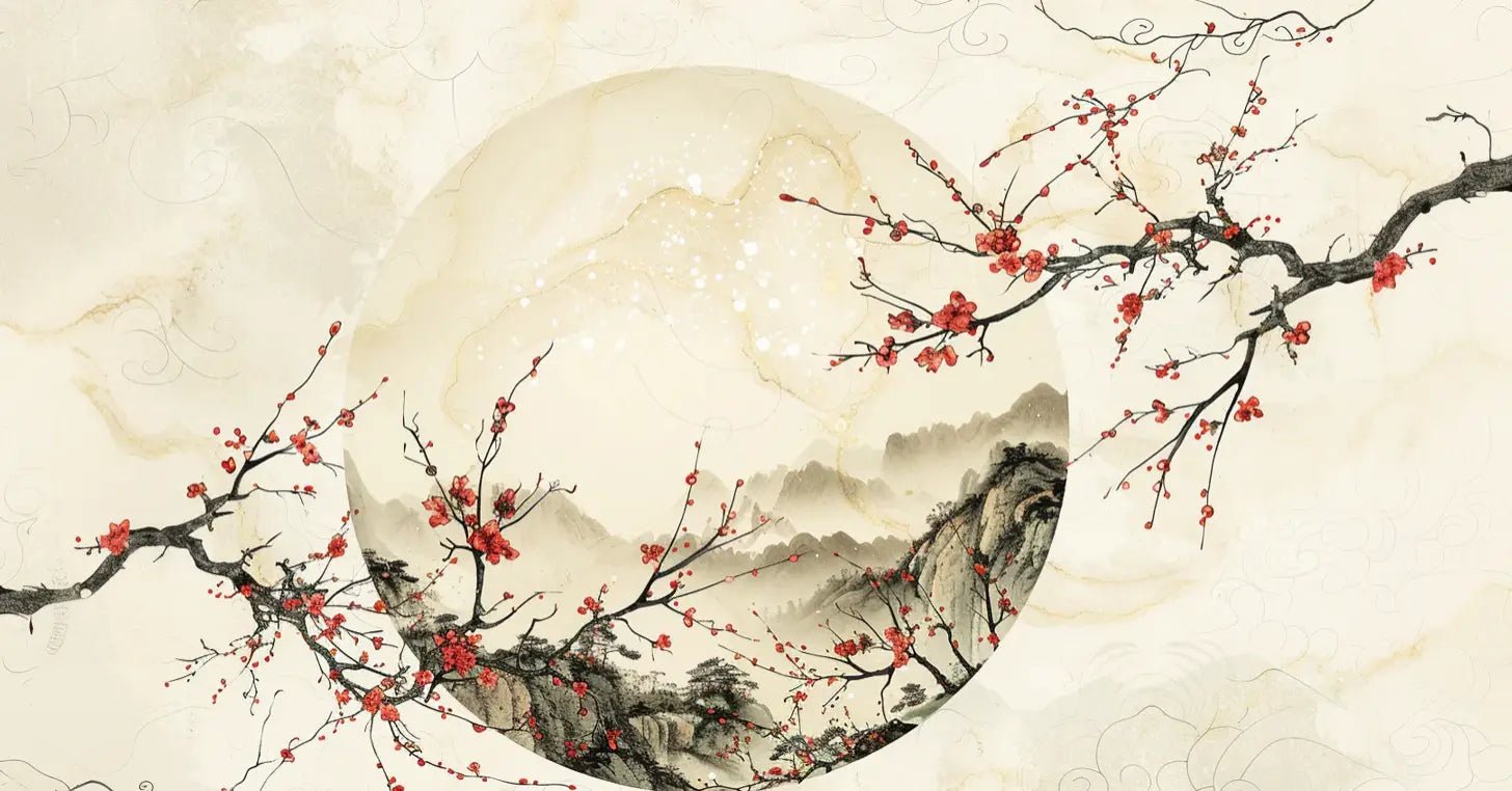 Éclat de Printemps en Peinture Chinoise