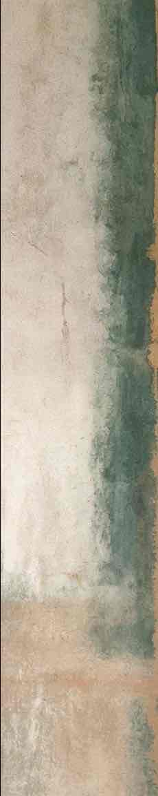 Éclats bruts en vert et sable – Papier peint abstrait - Illulart: Papier peint panoramique