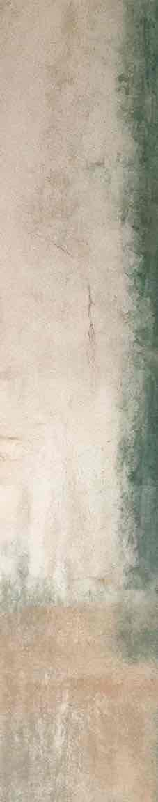 Éclats bruts en vert et sable – Papier peint abstrait - Illulart: Papier peint panoramique