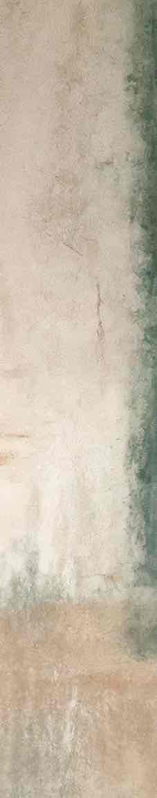 Éclats bruts en vert et sable – Papier peint abstrait - Illulart: Papier peint panoramique