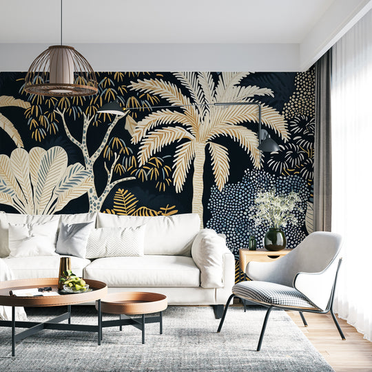 Tropical Radiance – Wall Luxuriance in Large Format