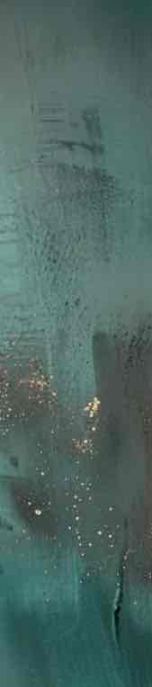 Élégance Brute : Papier peint Effet Craquelé émeraude et Doré - Illulart: Papier peint panoramique