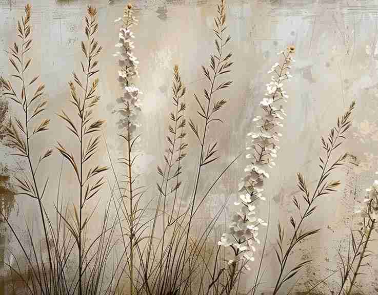 Élégance champêtre : Ambiance naturelle - Illulart: Papier peint panoramique