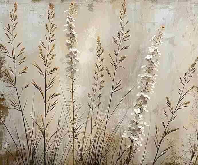 Élégance champêtre : Ambiance naturelle - Illulart: Papier peint panoramique