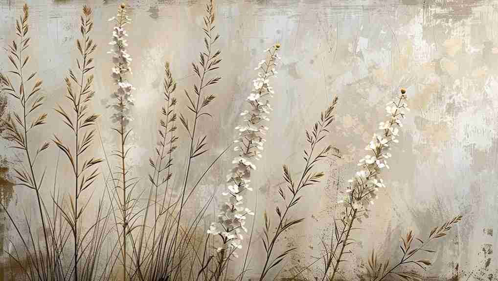 Élégance champêtre : Ambiance naturelle - Illulart: Papier peint panoramique