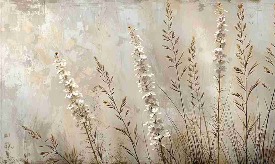 Élégance champêtre : Ambiance naturelle - Illulart: Papier peint panoramique