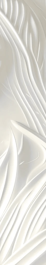 Élégance florale sculptée en blanc - Illulart: Papier peint panoramique