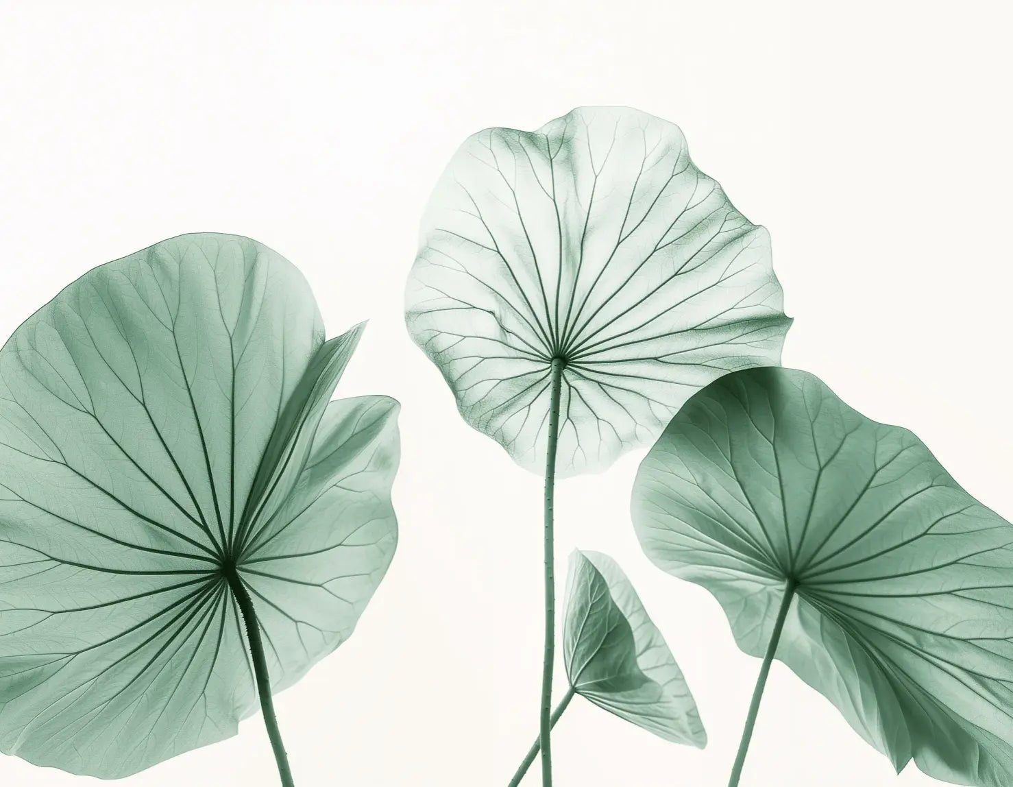Esprit Lotus - Un Papier Peint Raffiné aux Teintes Douces - Illulart: Papier peint panoramique
