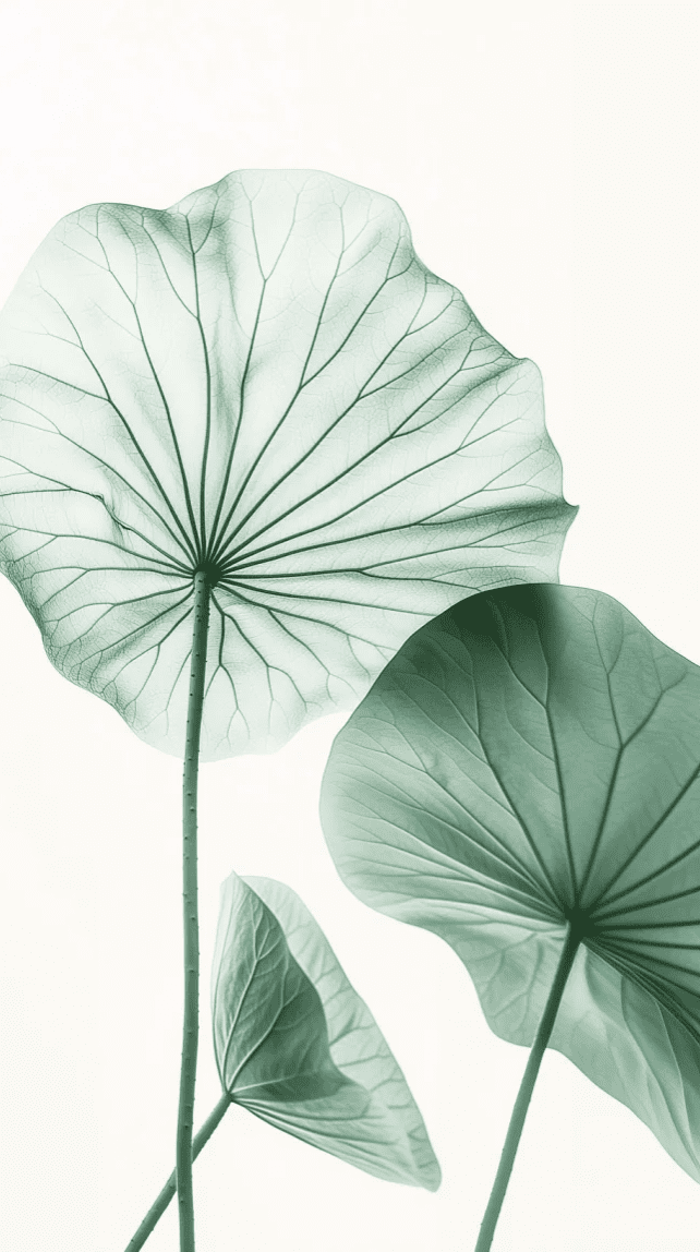 Esprit Lotus - Un Papier Peint Raffiné aux Teintes Douces - Illulart: Papier peint panoramique