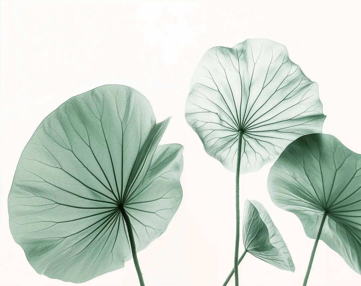 Esprit Lotus - Un Papier Peint Raffiné aux Teintes Douces - Illulart: Papier peint panoramique