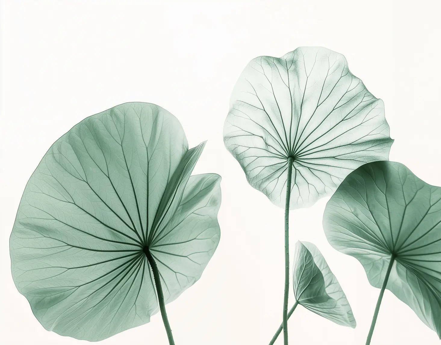 Esprit Lotus - Un Papier Peint Raffiné aux Teintes Douces - Illulart: Papier peint panoramique