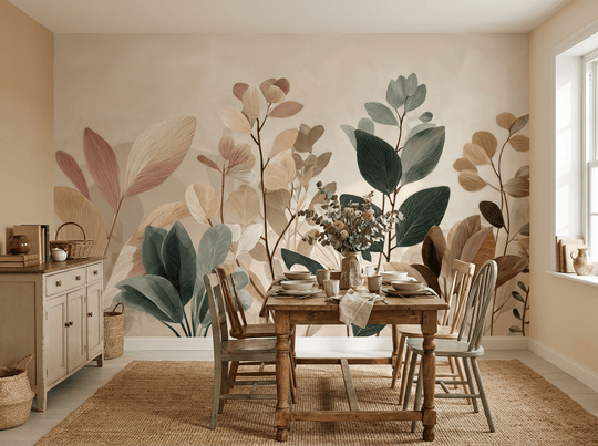 Essence Botanique – Papier peint panoramique végétal - Illulart: Papier peint panoramique