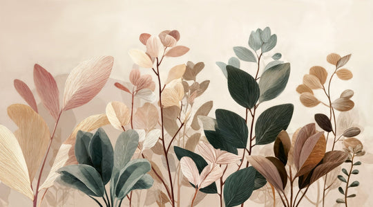 Essence Botanique – Papier peint panoramique végétal - Illulart: Papier peint panoramique