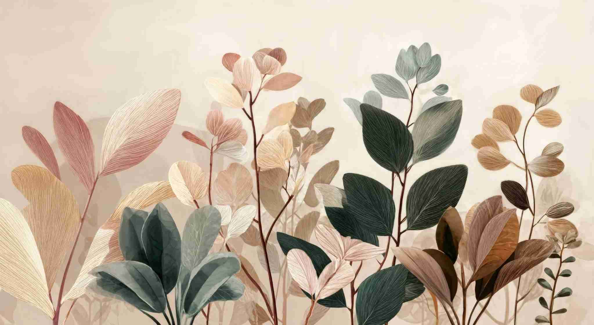 Essence Botanique – Papier peint panoramique végétal