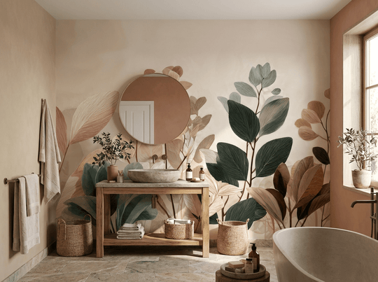 Essence Botanique – Papier peint panoramique végétal - Illulart: Papier peint panoramique