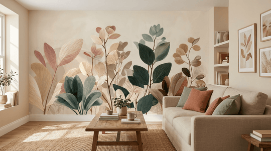 Essence Botanique – Papier peint panoramique végétal - Illulart: Papier peint panoramique