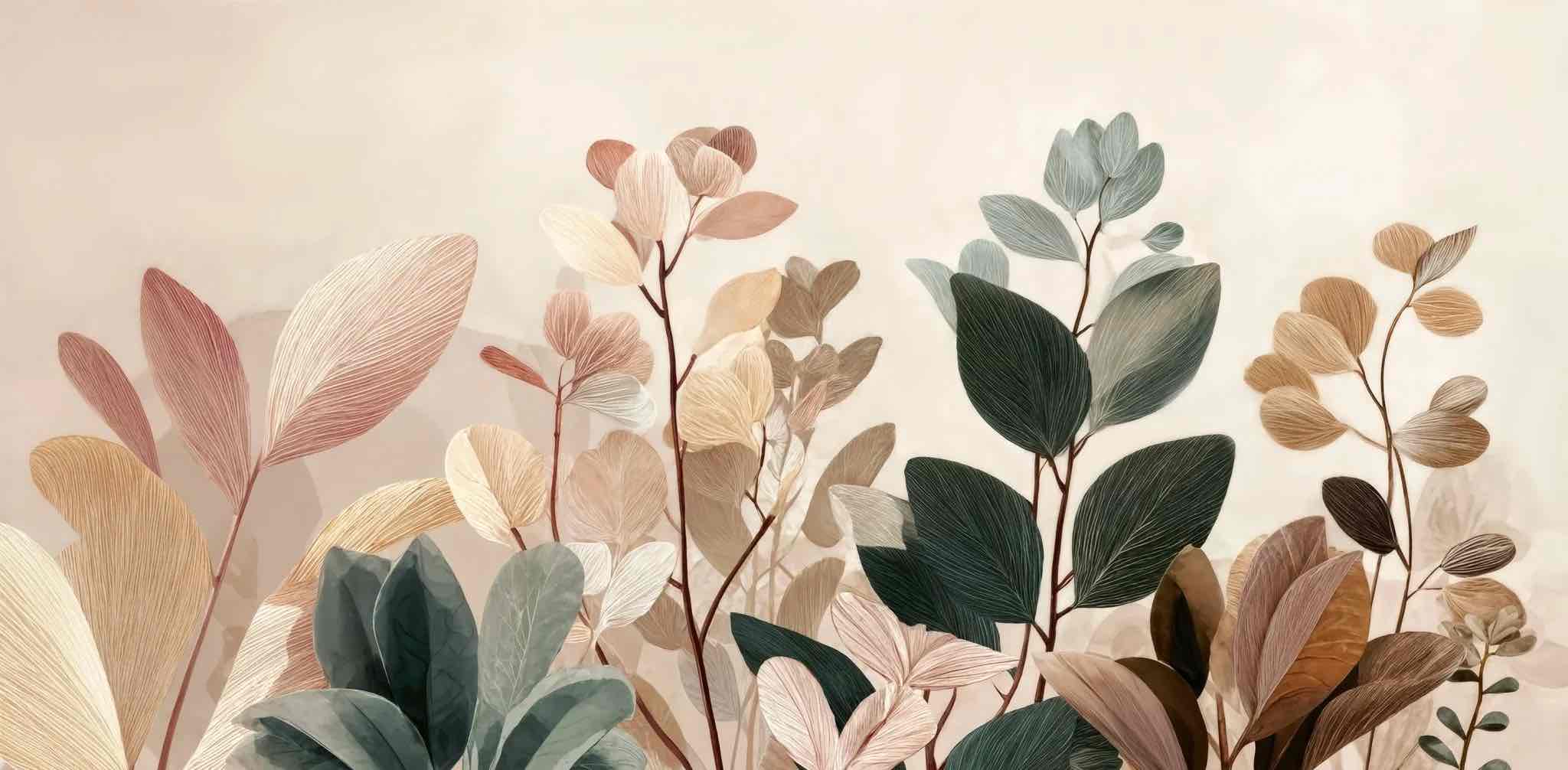 Essence Botanique – Papier peint panoramique végétal