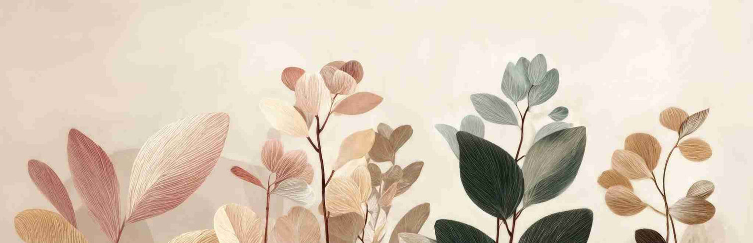 Essence Botanique – Papier peint panoramique végétal - Illulart: Papier peint panoramique