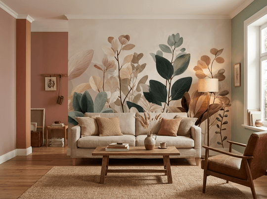 Essence Botanique – Papier peint panoramique végétal - Illulart: Papier peint panoramique