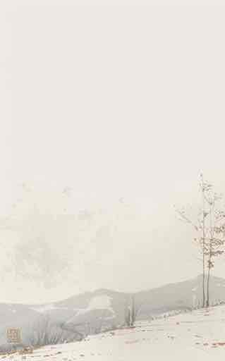 Évasion en Forêt : Une Balade Dans les Bois Gris et Minimaliste - Illulart: Papier peint panoramique