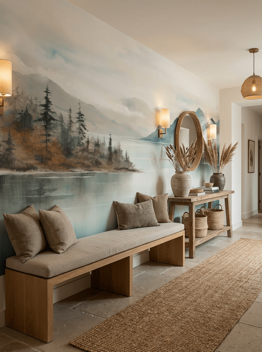 Evasion lacustre - Illulart: Papier peint panoramique