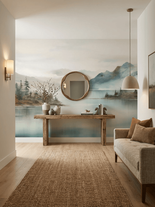 Evasion lacustre - Illulart: Papier peint panoramique