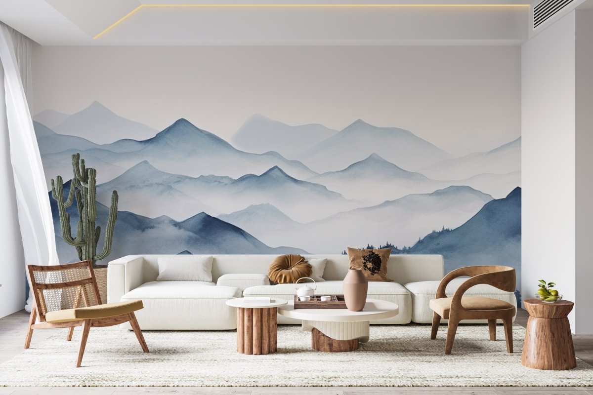 Evasion Montagne - Illulart: Papier peint panoramique