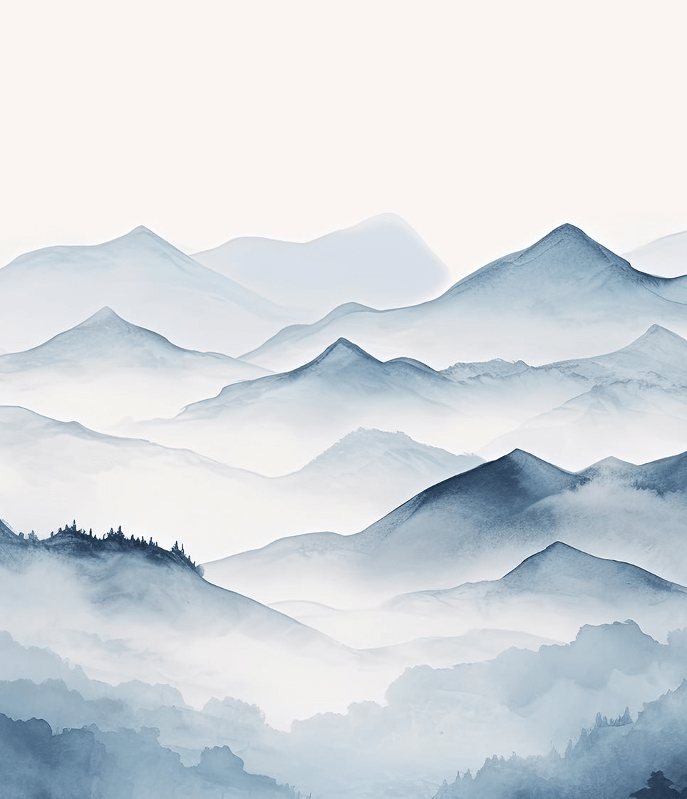 Evasion Montagne - Illulart: Papier peint panoramique