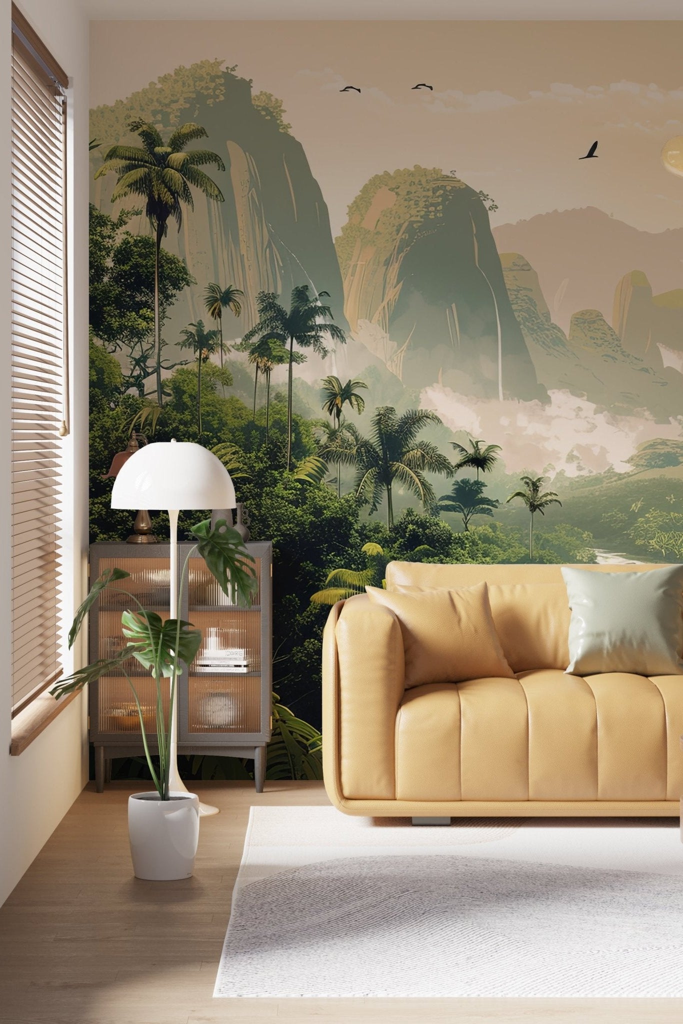 Evasion tropicale - Illulart: Papier peint panoramique