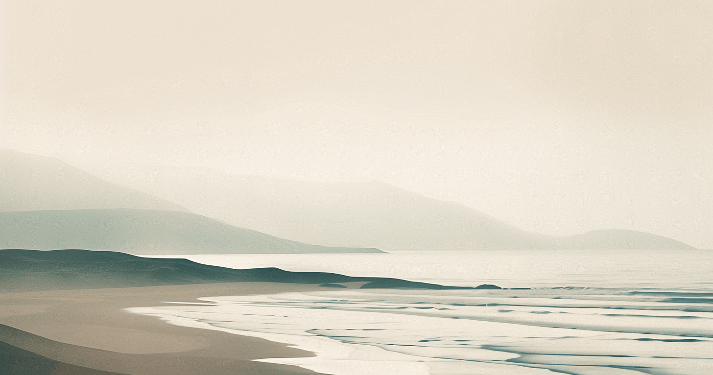 Face à l'Océan - Illulart: Papier peint panoramique
