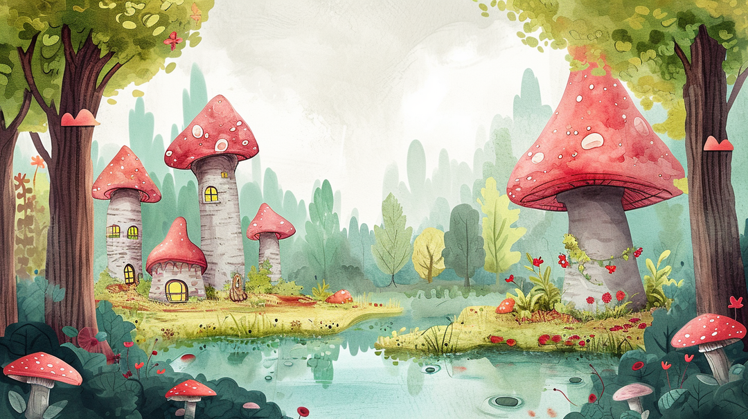 Mushroom fairytale