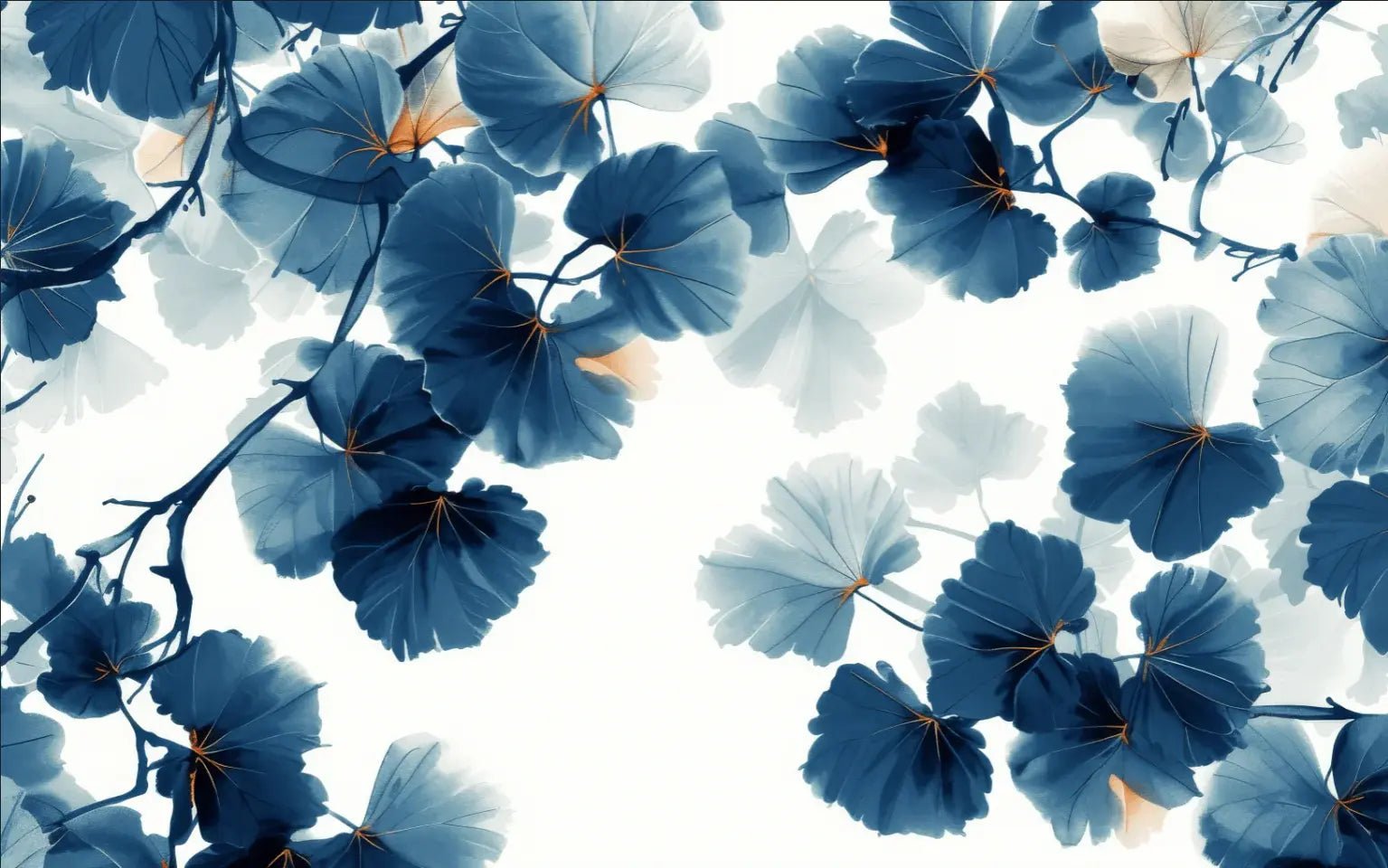 Feuille de Ginkgo Bleu - Raffinement Naturel