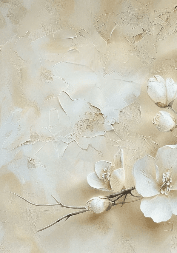 Fleur de Magnolia : Simplicité et Éclat - Illulart: Papier peint panoramique