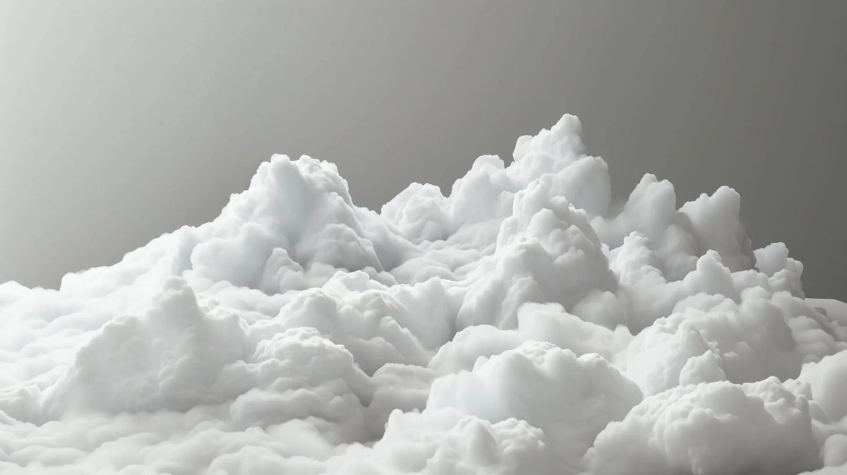Flottement Aérien : Un Papier Peint Nuageux et Apaisant - Illulart: Papier peint panoramique