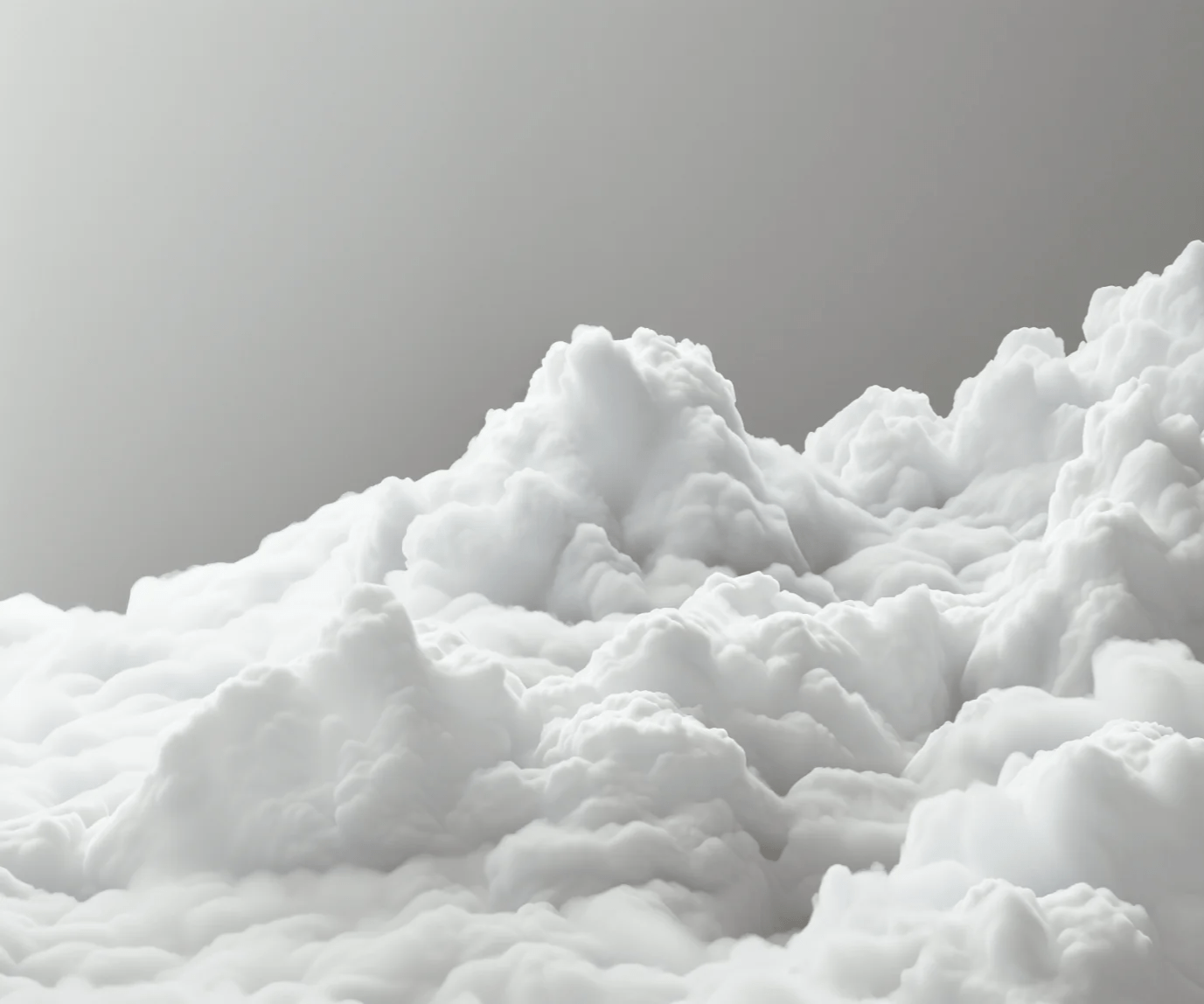 Flottement Aérien : Un Papier Peint Nuageux et Apaisant - Illulart: Papier peint panoramique