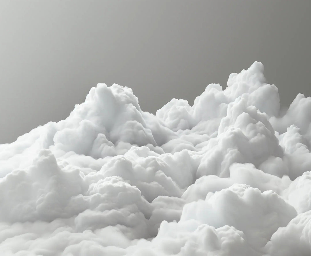 Flottement Aérien : Un Papier Peint Nuageux et Apaisant - Illulart: Papier peint panoramique