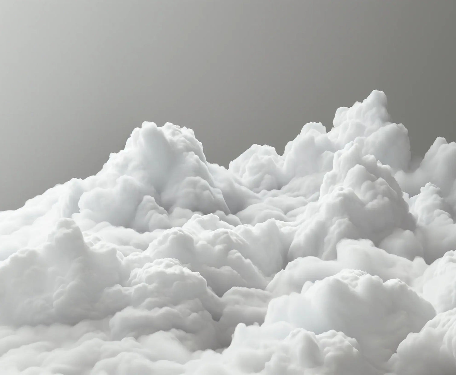 Flottement Aérien : Un Papier Peint Nuageux et Apaisant - Illulart: Papier peint panoramique