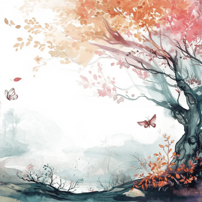 Forêt de Féerie - Illulart: Papier peint panoramique