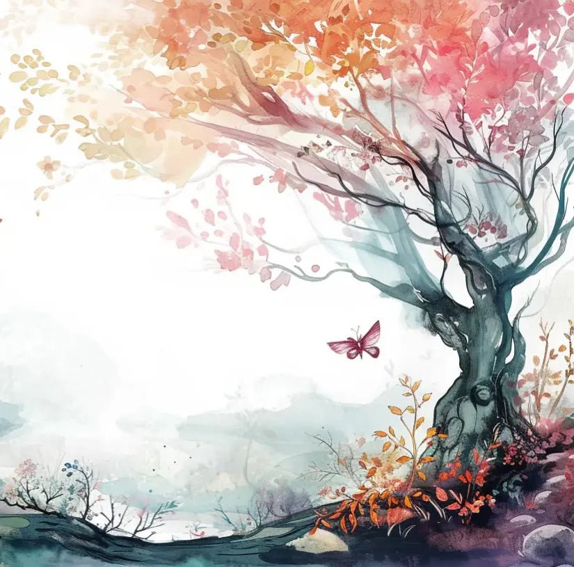 Forêt de Féerie - Illulart: Papier peint panoramique