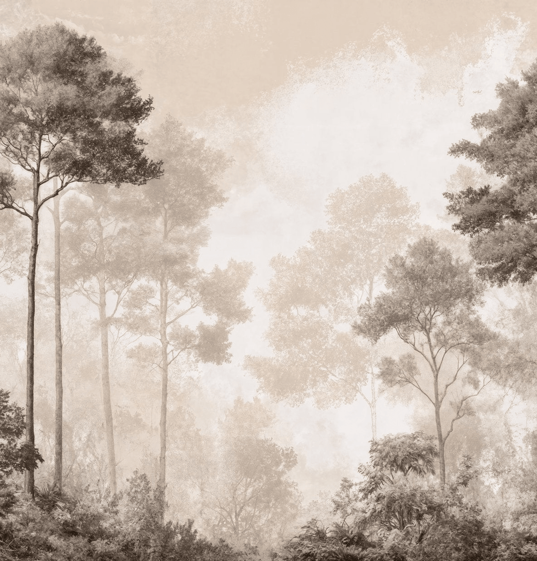 Forêt des Silences - Illulart: Papier peint panoramique