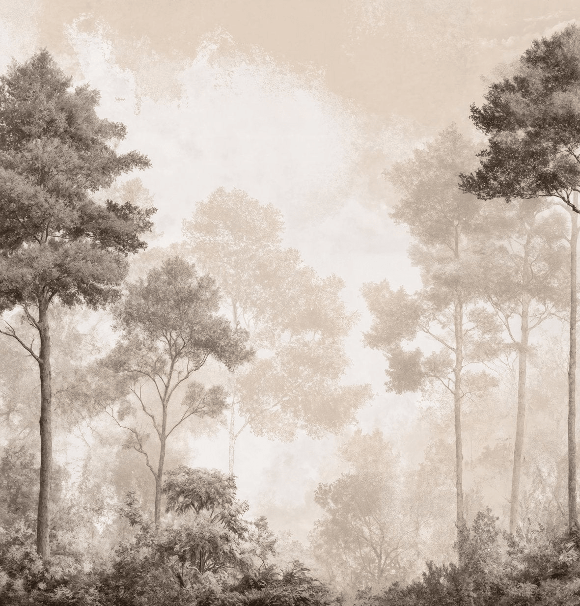 Forêt des Silences - Illulart: Papier peint panoramique